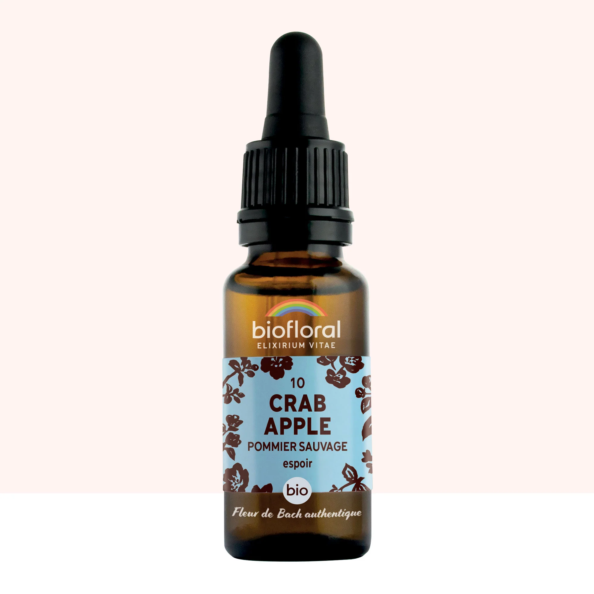 Fleur de Bach n°10 Crab Apple, Pommier Sauvage - Bio Demeter