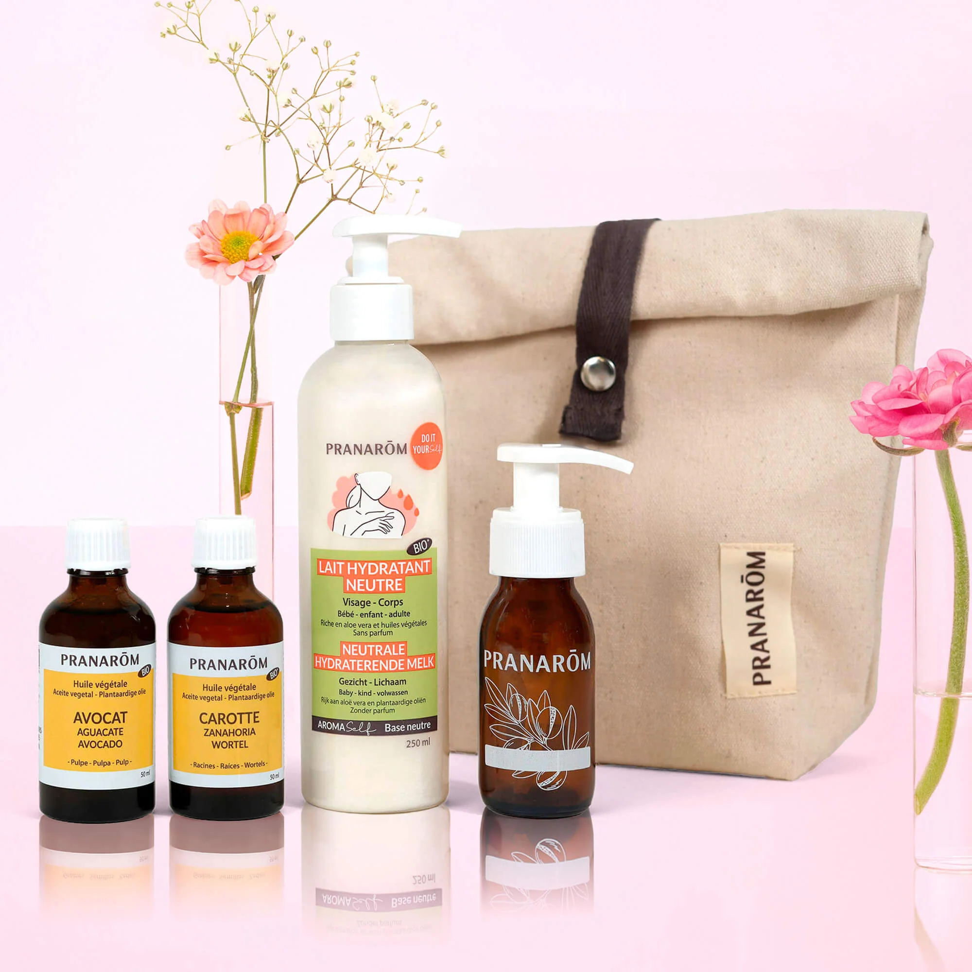Duo lait corps nourrissant et peau dorée - Trousse et flacon pompe offerts - Image 2