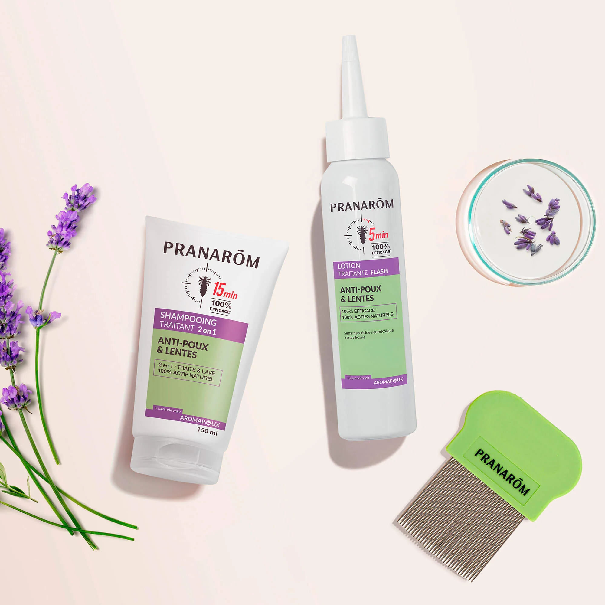 Duo pack lotion flash et shampoing traitant anti-poux - Image 4