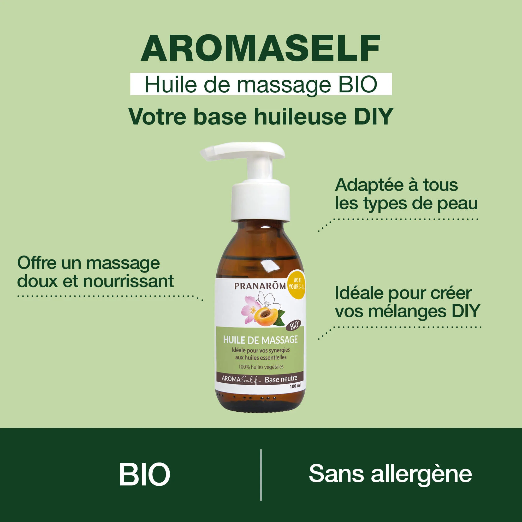 Huile de massage - Bio - Image 2