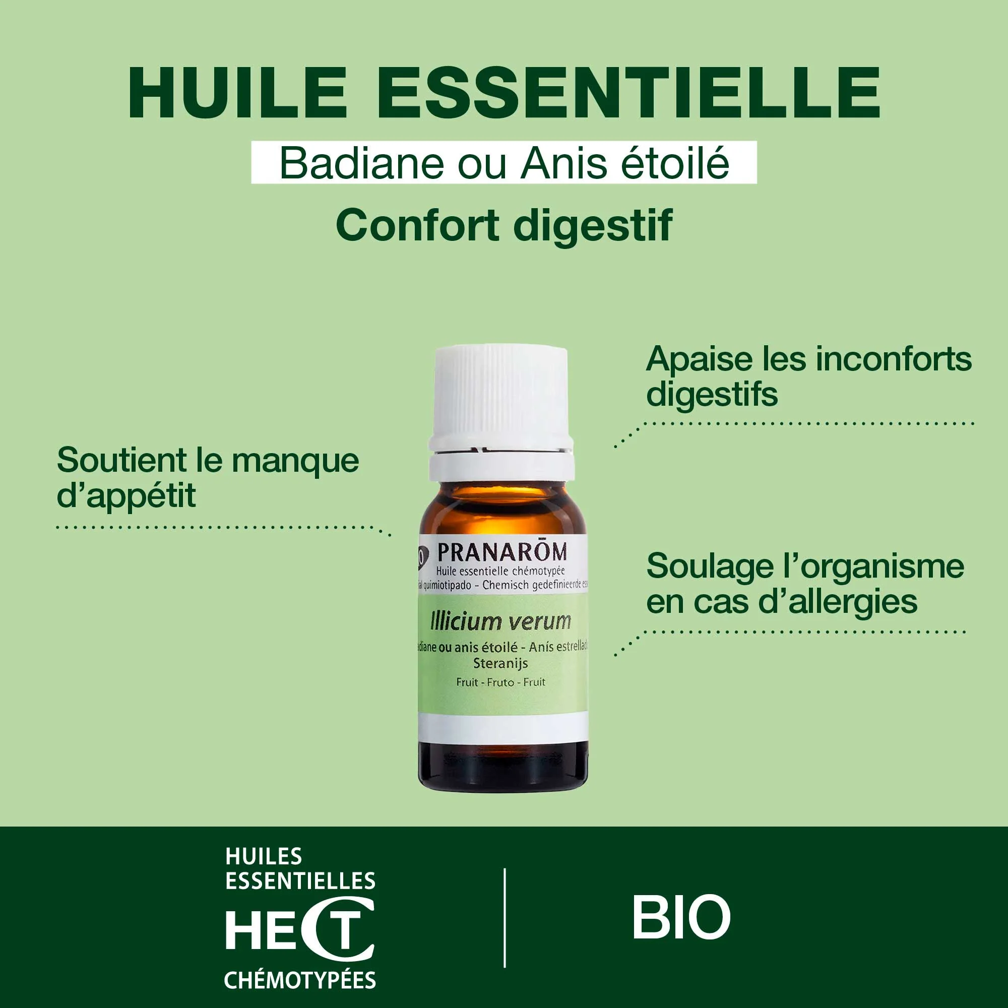 Huile Essentielle de Badiane ou Anis étoilé - Bio - Image 2