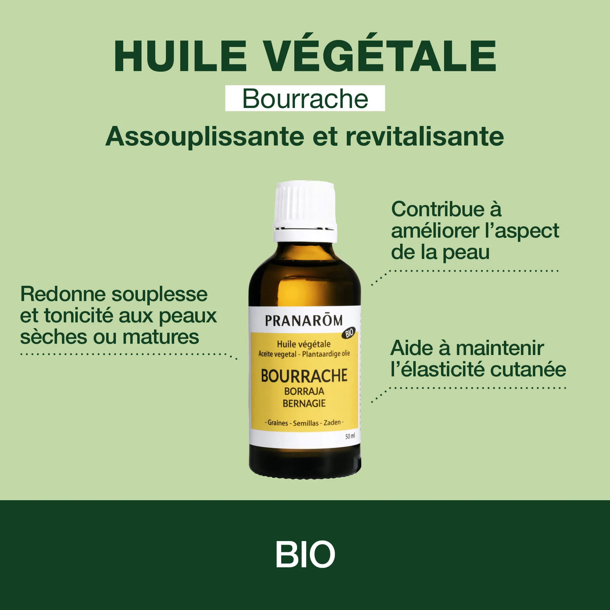 Huile Végétale de Bourrache - Bio - Image 2