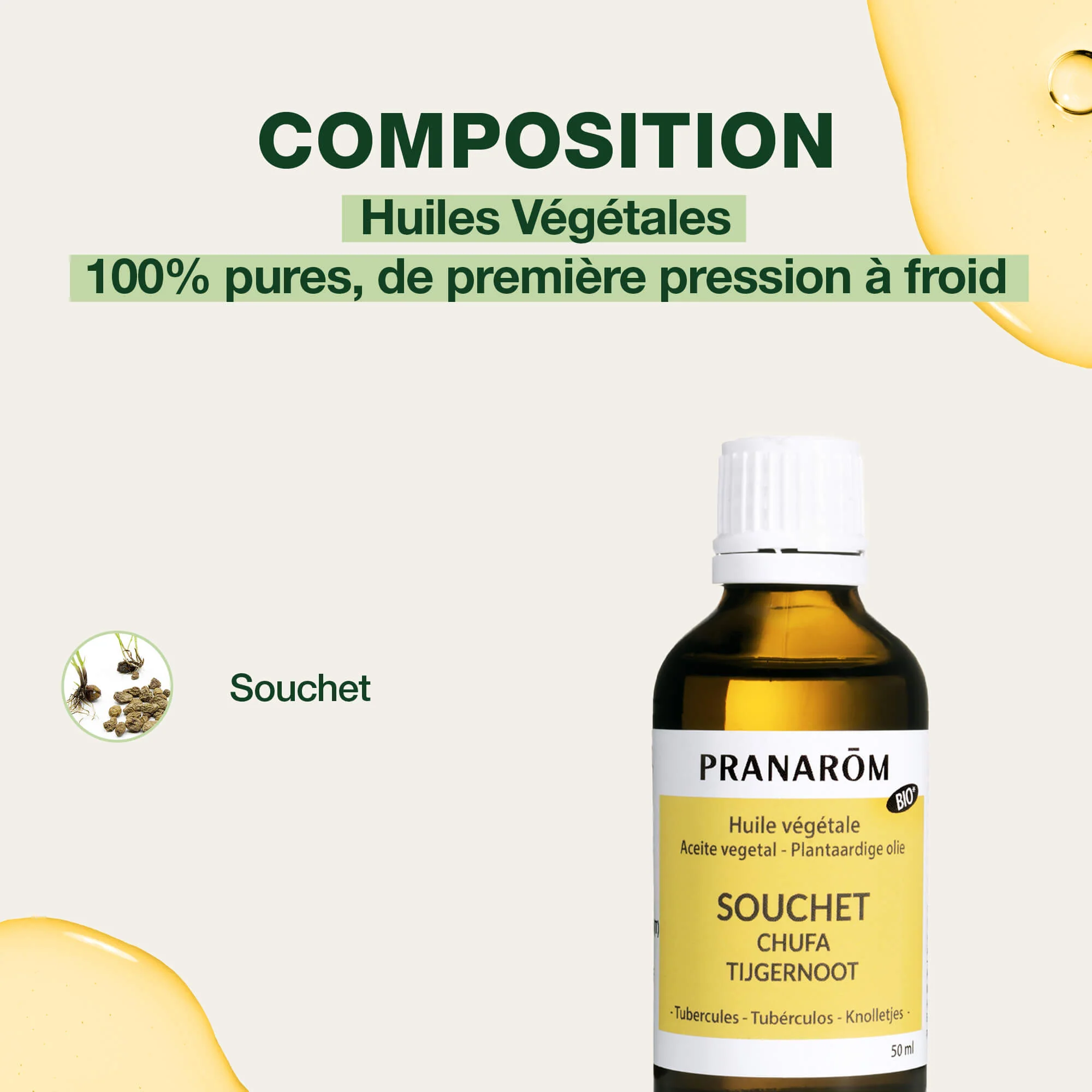 Huile Végétale de Souchet - Bio - Image 3