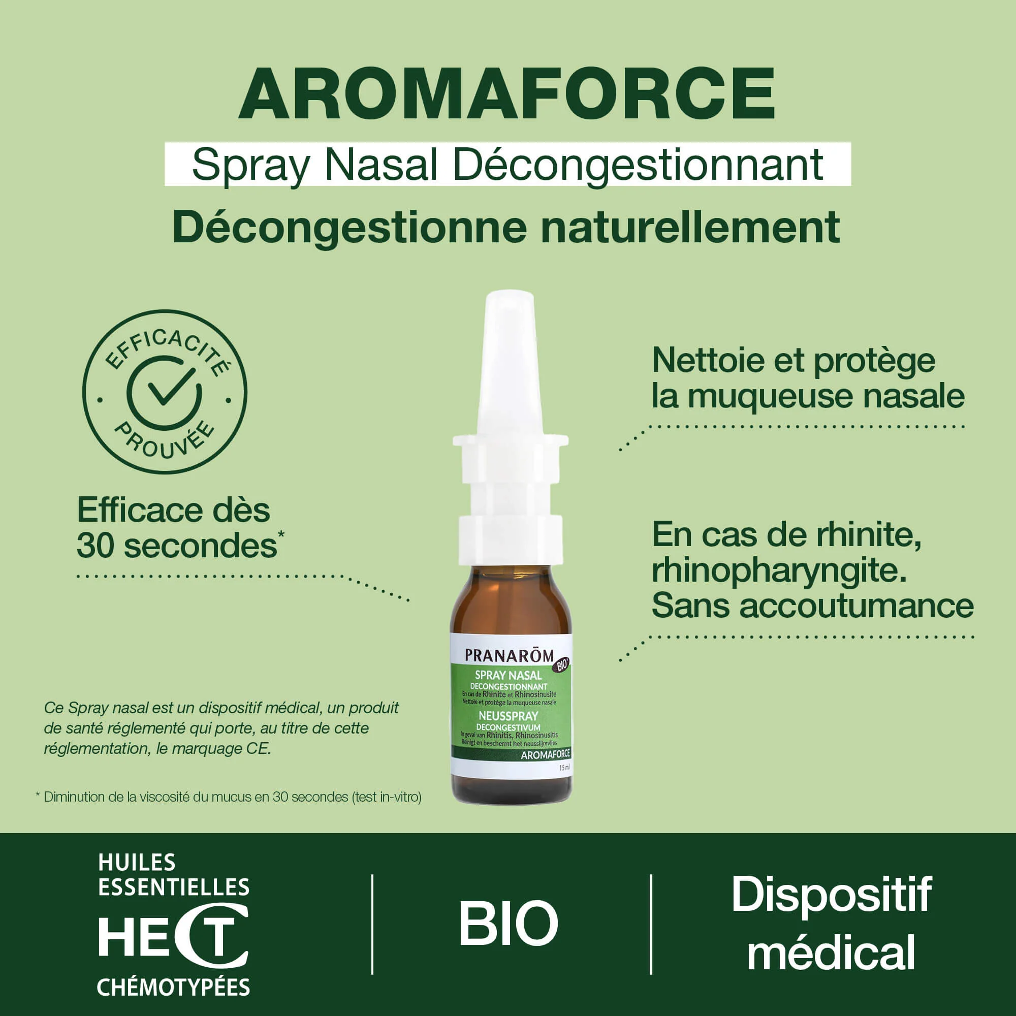 Spray nasal DM - Décongestionnant - Bio - Image 2