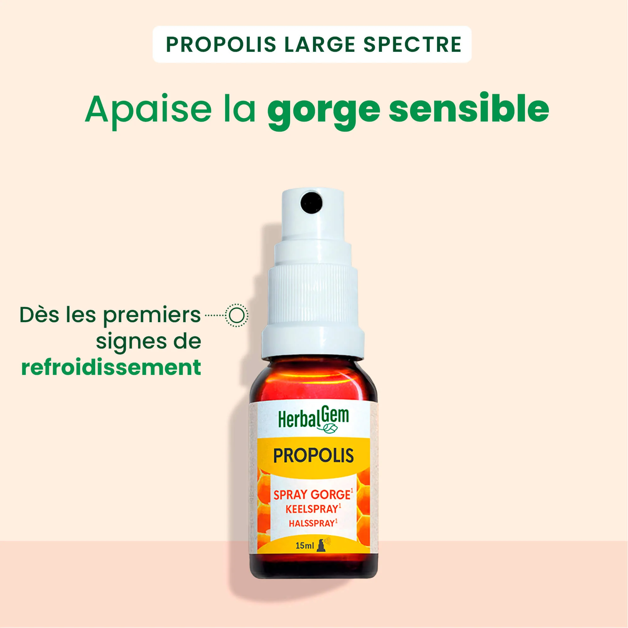 Spray Propolis Large Spectre - Bio - Image 2